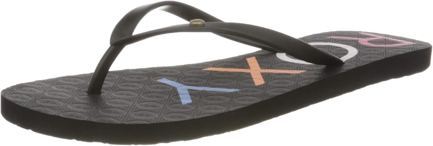 Roxy Women's Beach & Pool Shoes, Black Black Multi Bk5, 6 us