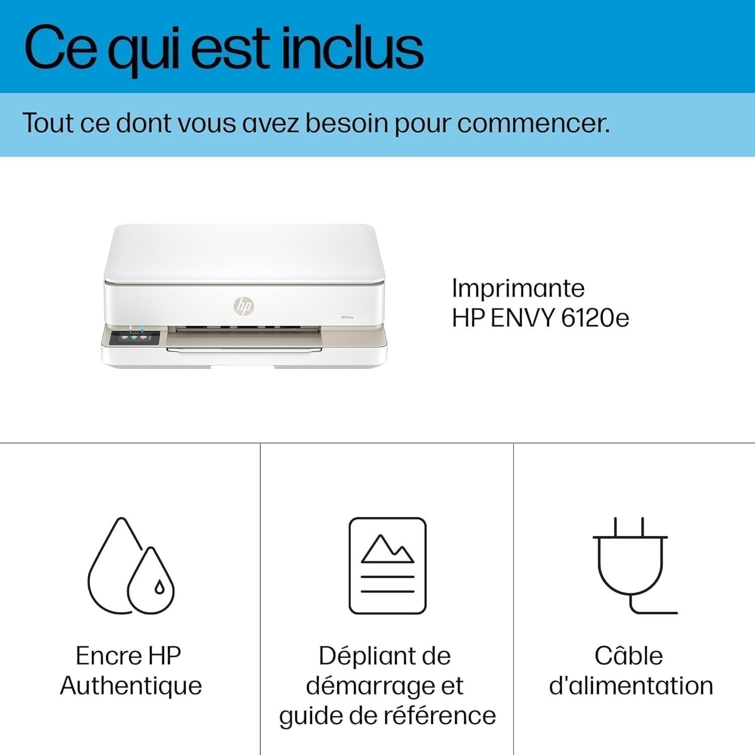 HP ENVY 6120e All-in-One - Stampante multifunzione - A colori - Inkjet - 216 x 297 mm (Originale)