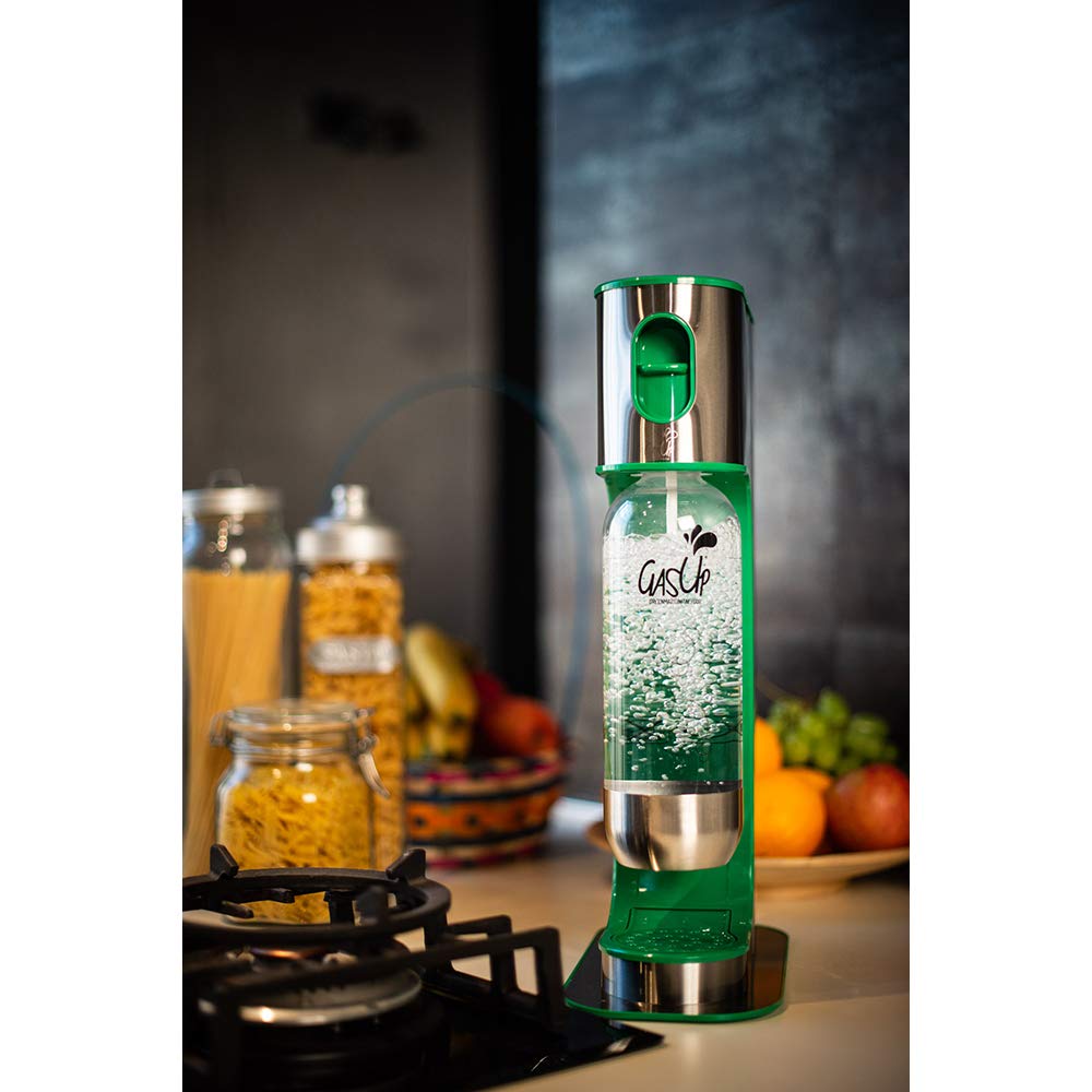 Bottiglie GasUp Iron Per Gasatori - 2 Pezzi Da 1L In PET, BPA Free, Per Acqua Gassata - Foto 3