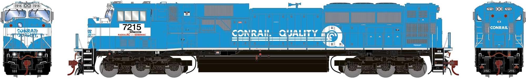AthearnHO G2 SD80MAC Ex-CR NS #7215 ATHG28085 HO Locomotives