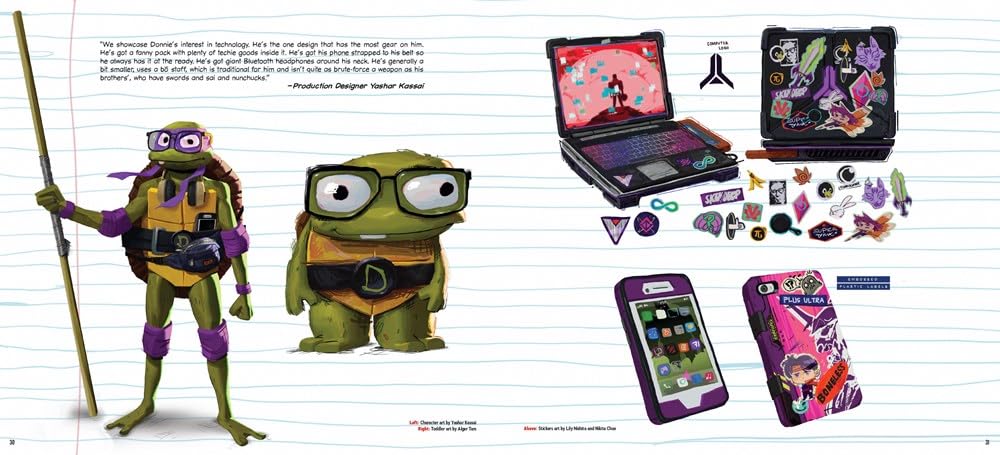 The Art of Teenage Mutant Ninja Turtles: Mutant Mayhem