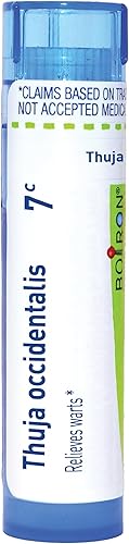 Boiron Thuja Occidentalis 7C - Verrugas homeopáticas - 80 pellets