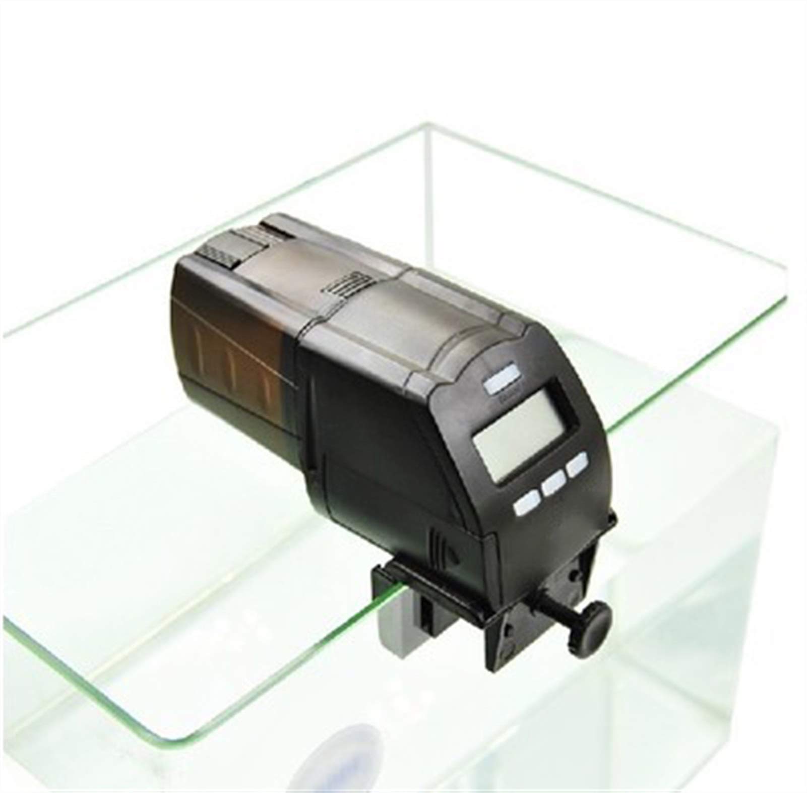 Futterautomat Aquarium Display Intelligente Pesce Alimentatore Digitale elettronico Automatico Automatico for Fish Tank elettronico Timing Feeder