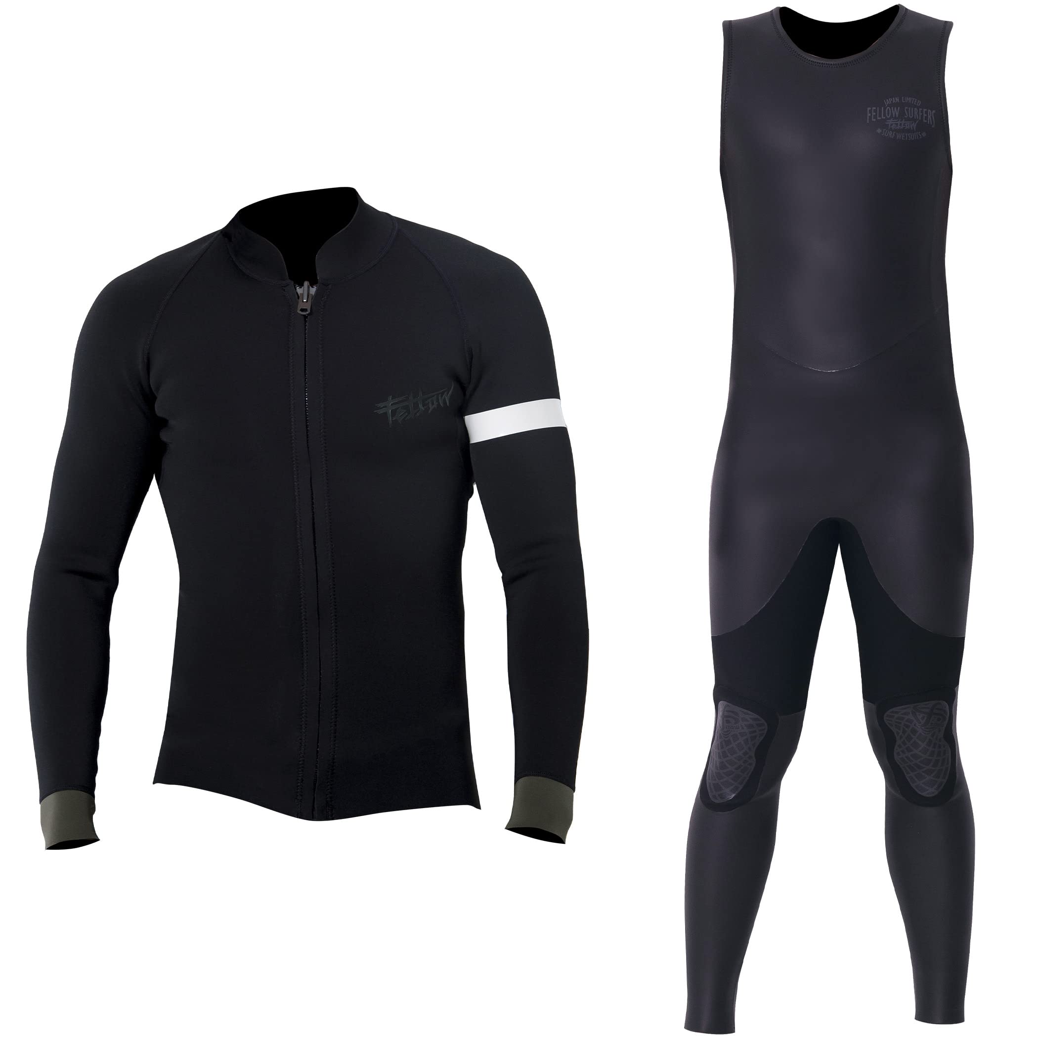 XL ロングジョン タッパー ジャケット セット ウェットスーツ 重ね着で