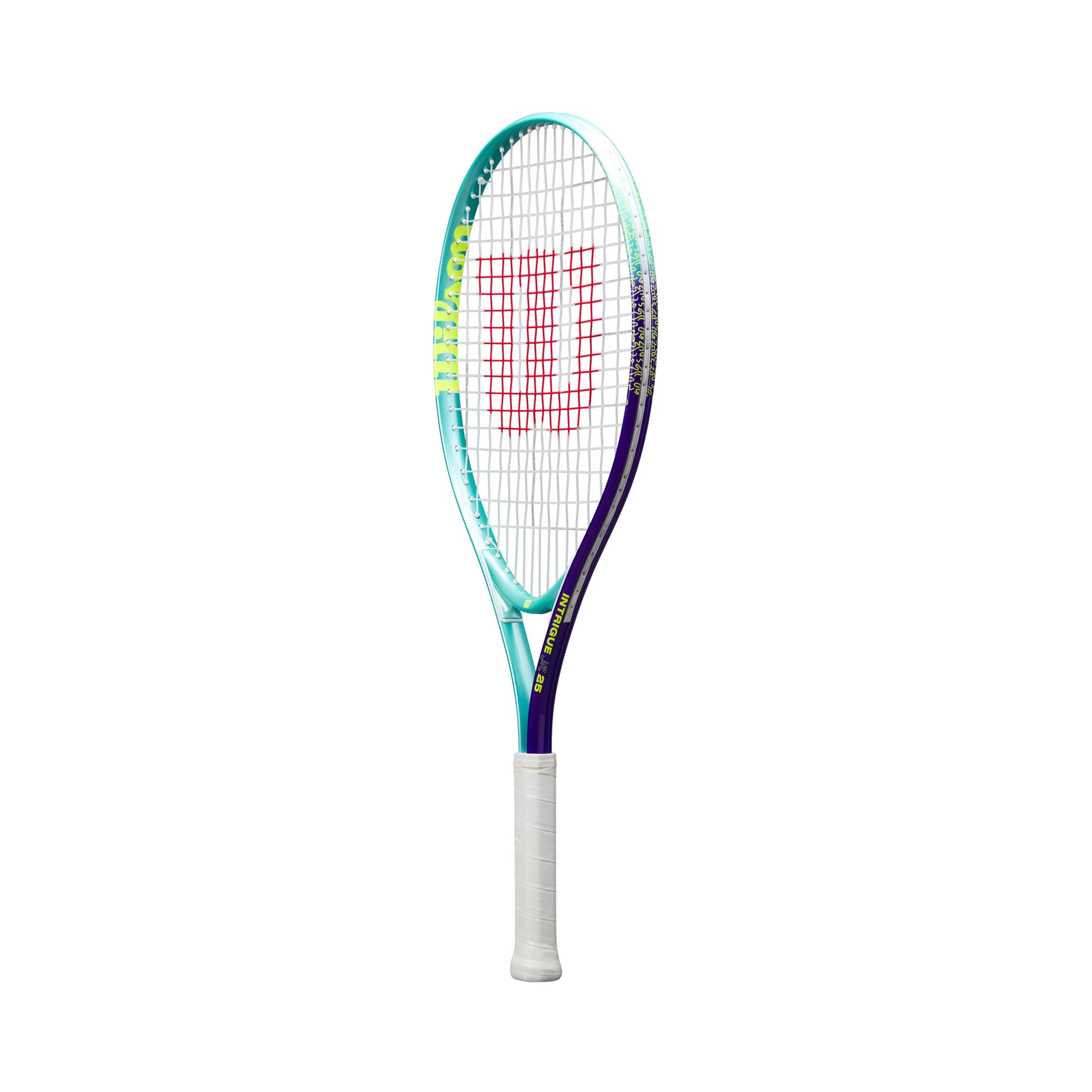 Wilson Intrigue Jr 25 Raquette de Tennis Cadre Léger Teal/Bleu