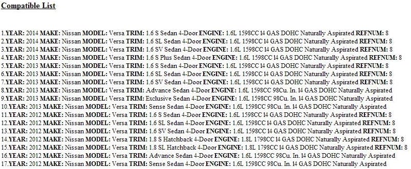 Nissan Genuine 21496-3AB3A Radiator Seal