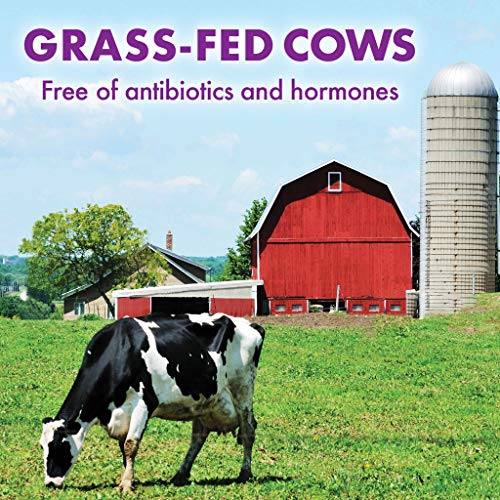 Bluebonnet Nutrition Whey & Casein Protein Powder, Whey From Grass Fed Cows, 26 Grams Of Protein, No Sugar Added, Non Gmo, Gluten Free, Soy Free, Kosher, 2.1 Lbs, 28 Serving, French Vanilla Flavor #TOP3