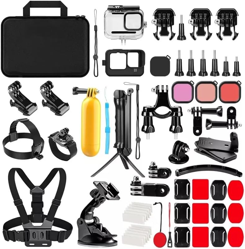 Nuovo Per Accessori GoPro Set Per Go Pro Hero 12 11 10 9 8 - Foto 6