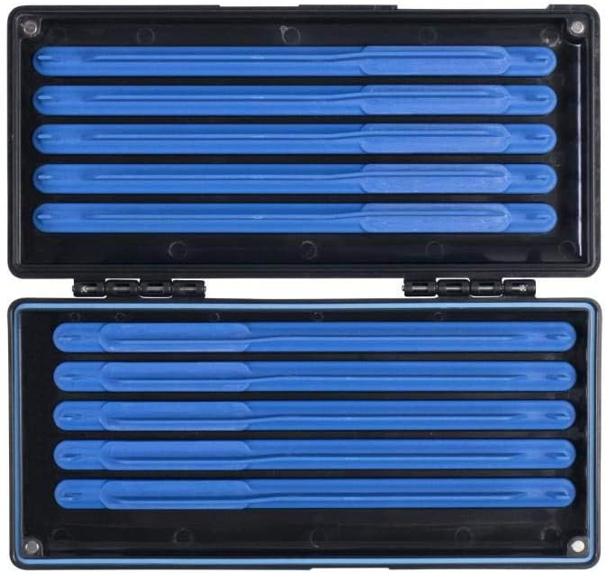 Preston Innovations Mag Store System Hooklength Box 6 Inch, Blue,black, 15 cm