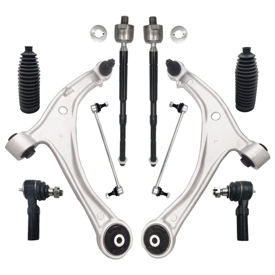 Amazon.com: 10 PCs Suspension Front Lower LH & RH Control
