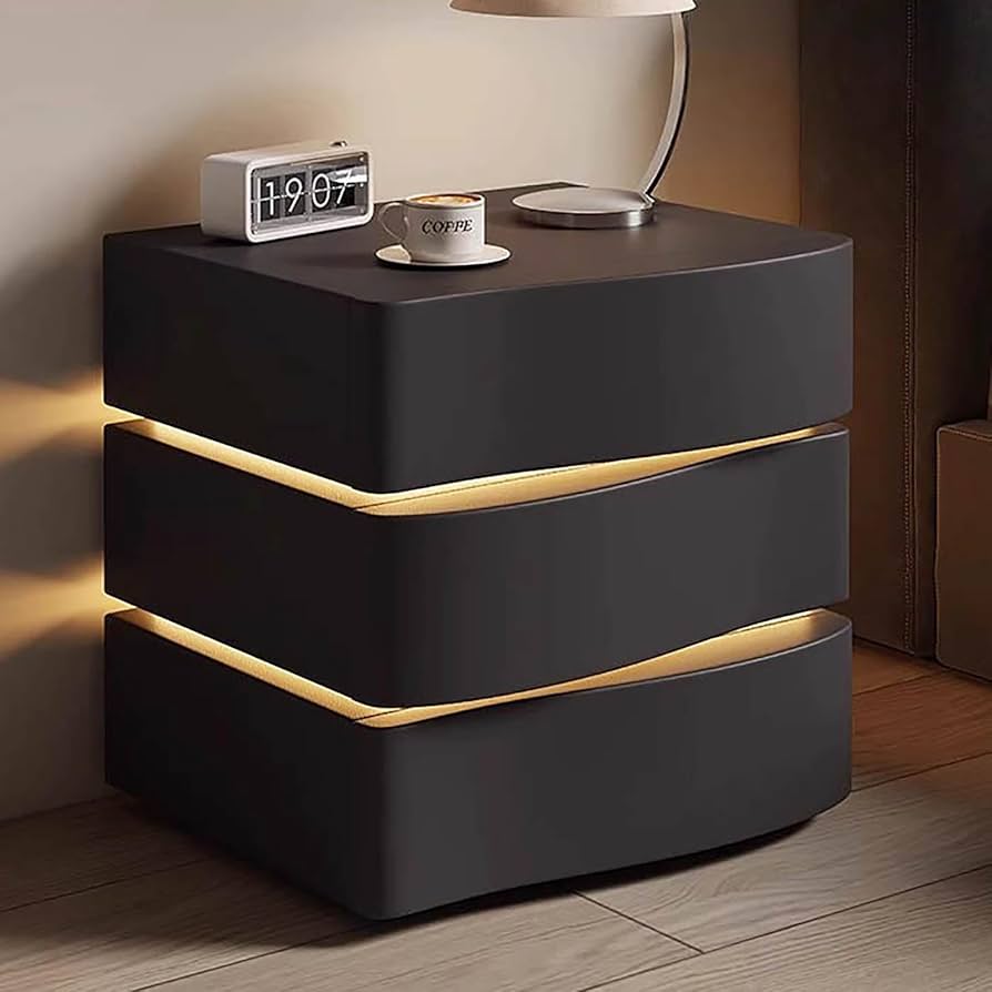 スタイリッシュなベッドサイドテーブル 40x40x58cm スタイリッシュなベッドサイドテーブル 40x40x58cm