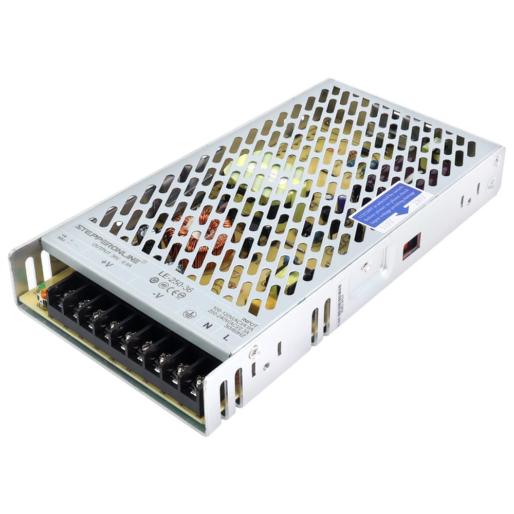 STEPPERONLINE S Serie 4 Achsen CNC Fräser Kit 3,0Nm(425oz.in) Nema 23 Schrittmotor und Treiber