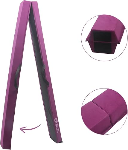 Miniatura 2 de Modern-Depo Viga de equilibrio de gimnasia de 6 pies, 8 pies, 9.5 pies para uso doméstico, terapia física, rehabilitación y entrenamiento de fuerza