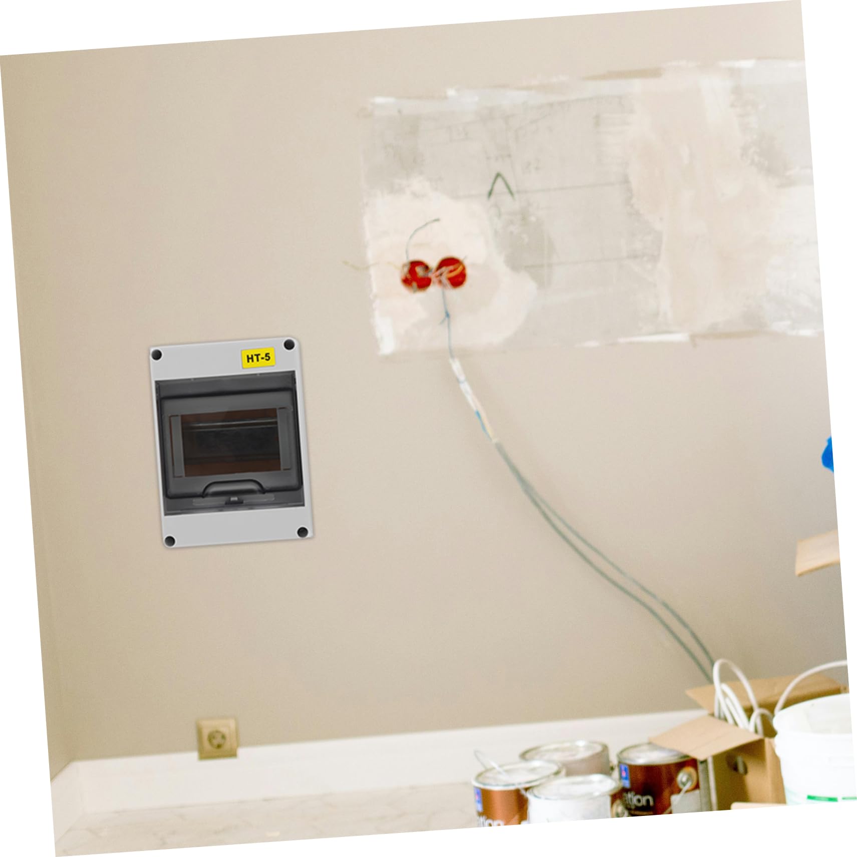 Scatola Stagna Elettrica da Esterno Abs Ht-5 Grande Capacità