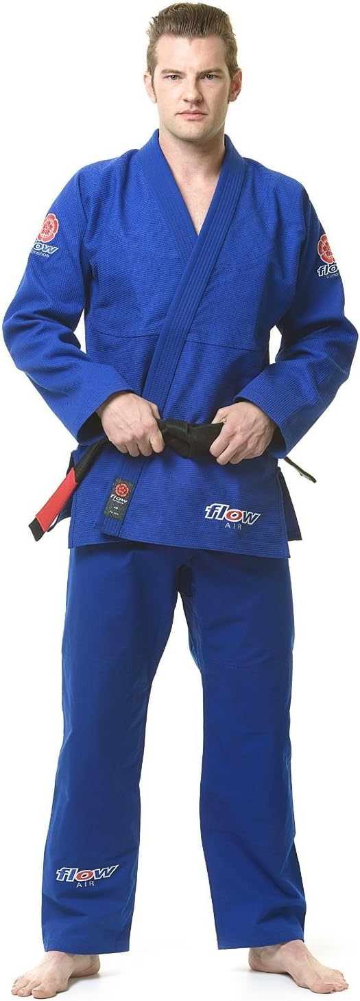 Flow Kimonos Air BJJ Jiu Jitsu Gi (Blue, A2H)