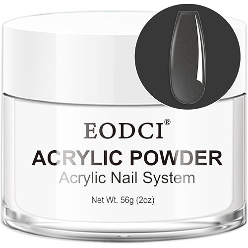 2oz Clear Acrylic Powder - 56g Professional Colored Acrylic Nail Powder for Acrylic Nails Extension, 3D Nail Art Acrylic Polymer Powder, No Need Nail Lamp