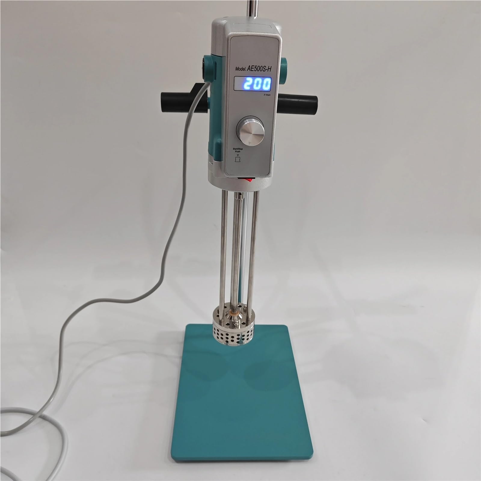 Mezclador de alto cizallamiento homogeneizador, emulsionante de laboratorio, máquina mezcladora dispersadora para emulsificación, digital, esencial para aplicaciones de laboratorio