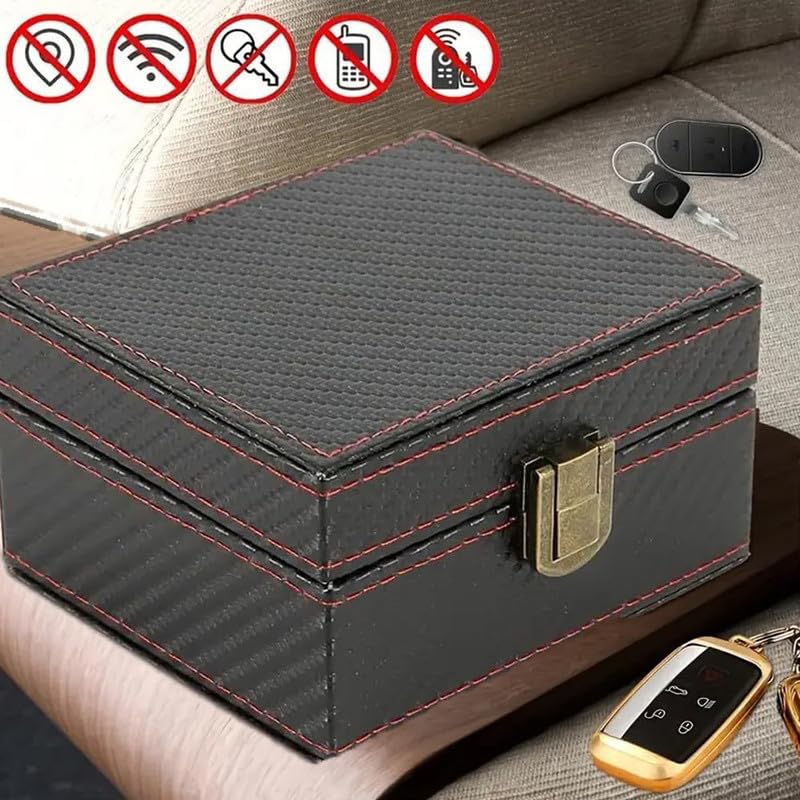2 UR DOOR Faraday Box and Key Fob Protector Pouch Bundle, Ultimate RFID Signal Blocking Box and Pouches - Image 4
