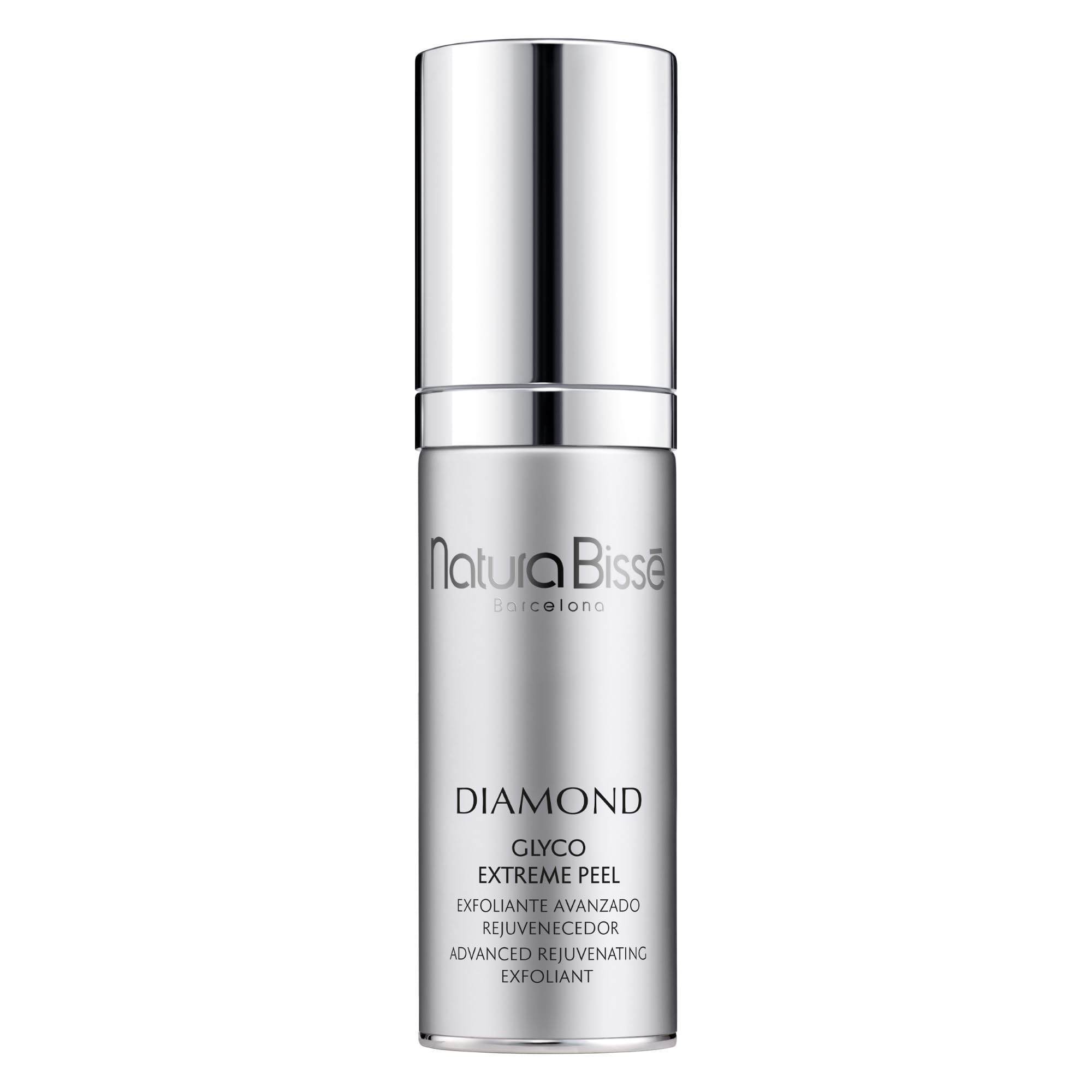 Natura Bissé Diamond Glyco Extreme Peel | Esfoliante Viso Rivitalizzante Effetto Lifting con Acido Glicolico, Alfa e Beta Idrossiacidi | 30 ml