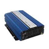 AIMS Power PWRI150048S 48V Pure Sine Inverter, 1500W Continuous Power, 3000W Surge Power, 48V DC Input, Pure Sine Wave, USB Port, Triple AC Receptacles, On/off Switch, OVer Temperature Indicator