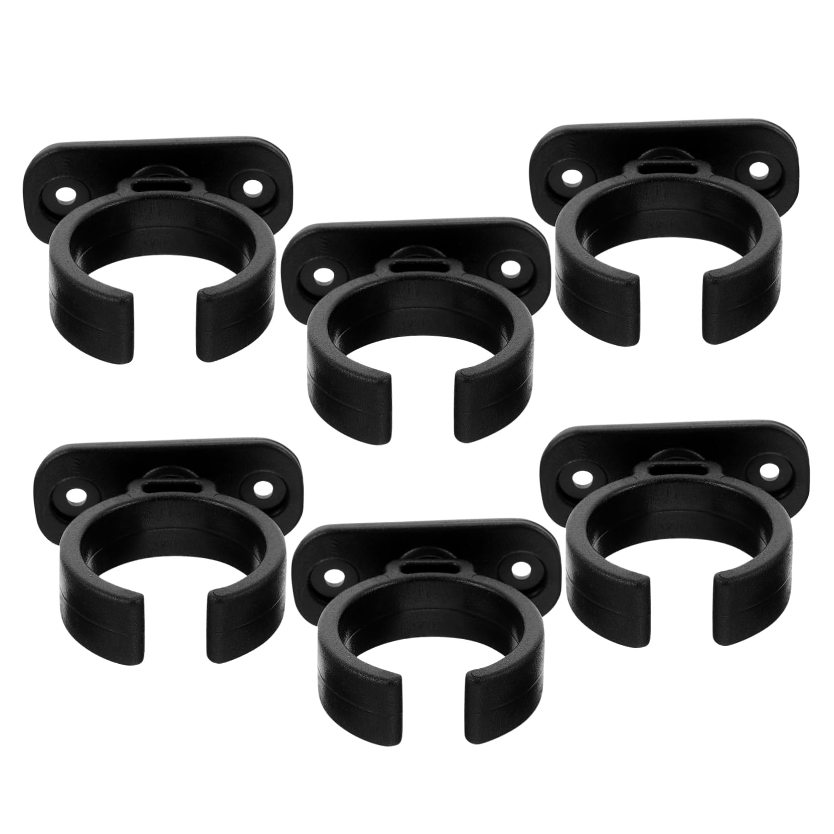 DECHOUS 6Pcs Microphone Holder Clamp Durable Desktop Mic Mount for Tabletop Use Non Slip Design for School and Public Events Heavy Duty Support for Your Microphone