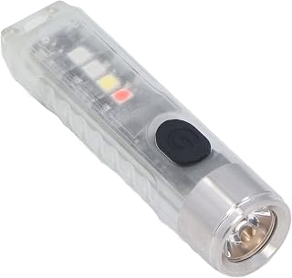 Chaveiro Pequeno Lanterna, IP65 à Prova d'água 5V 10 Modos de Iluminação Chaveiro Lanterna para Acampamento