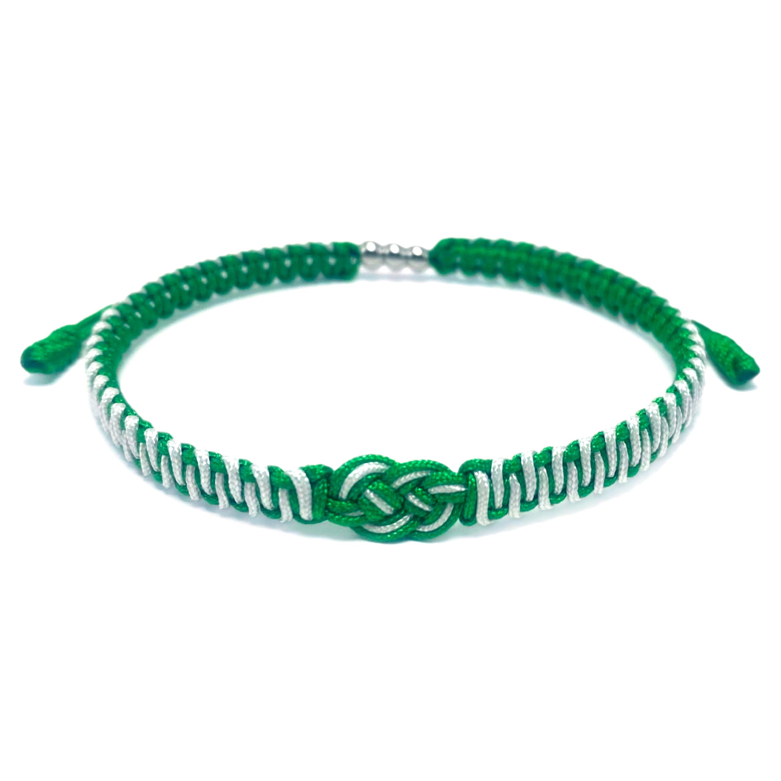 HARACRAFT Infinity Tibetan Bracelet - Adjustable Surfer String Wrap, Boho Style Luck & Protection Jewelry For Men & Women