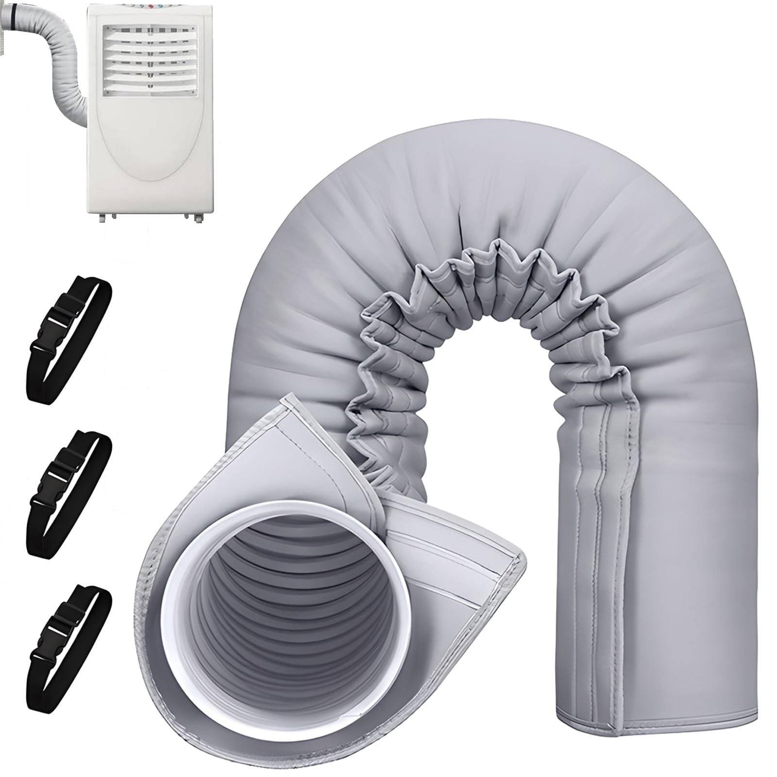 Enveloppe isolante tuyau climatiseur portable et gaine de climatisation