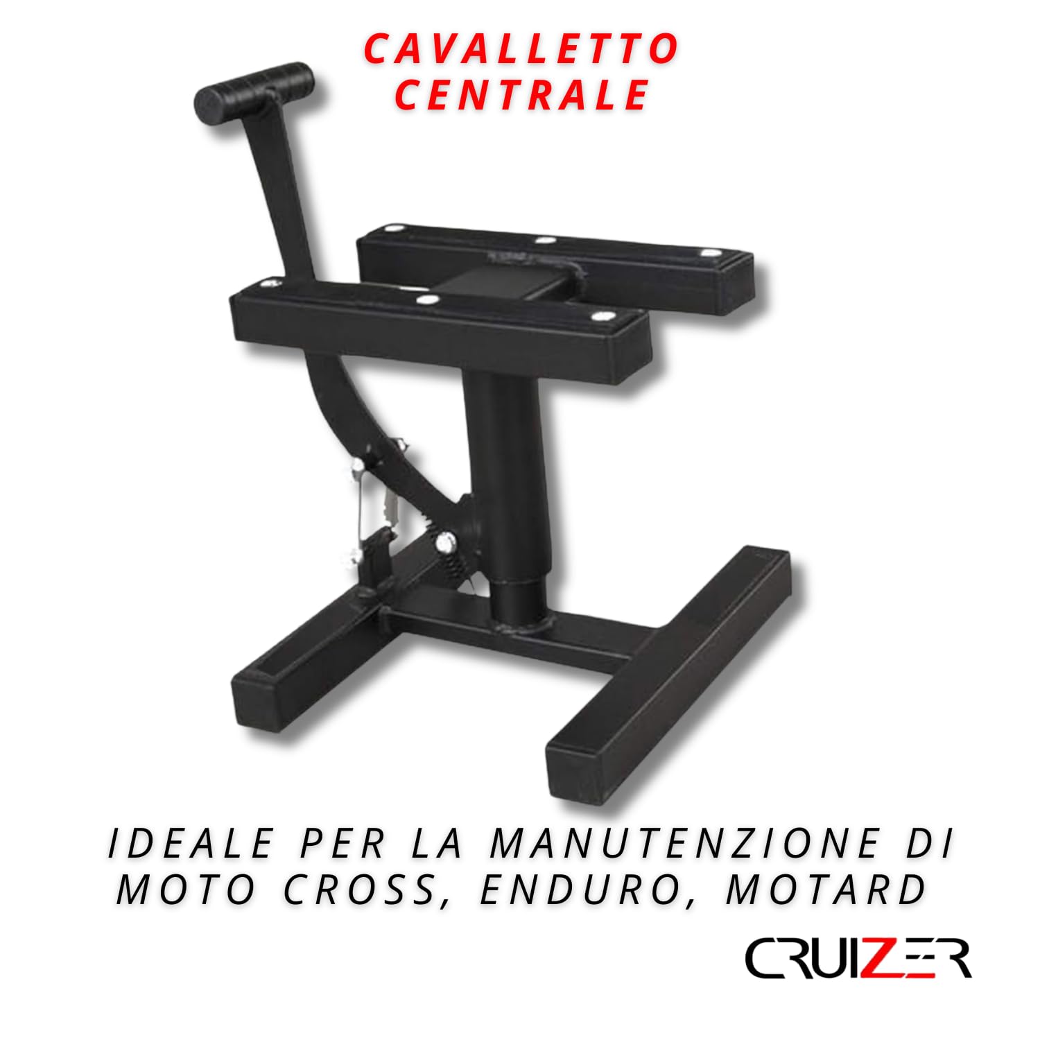 Cavalletto Alzamoto Centrale Cross Enduro Motard Trial FANTIC MOTOR 50 - Foto 3