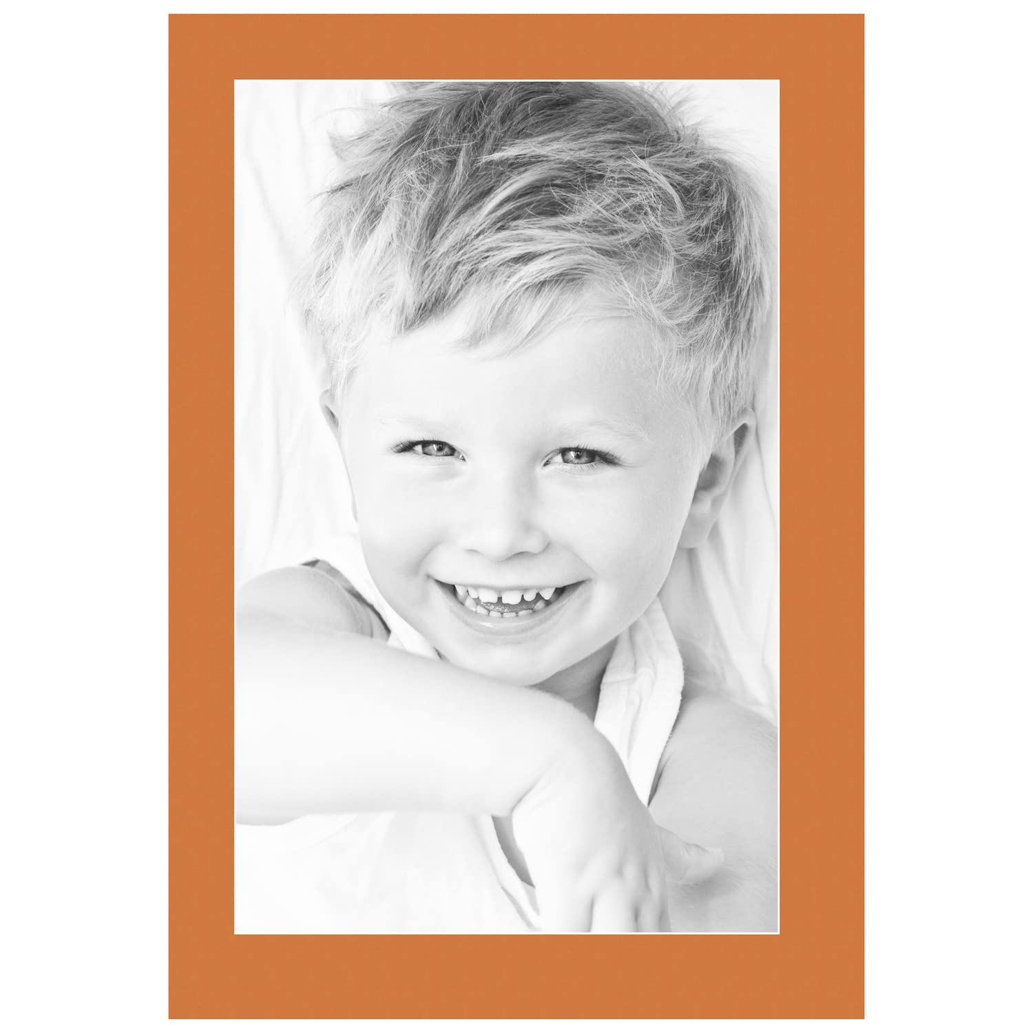 14x22 Tangerine / Octoberfest Custom Mat for Picture Frame with 10x18 opening size (Mat Only, Frame NOT Included)
