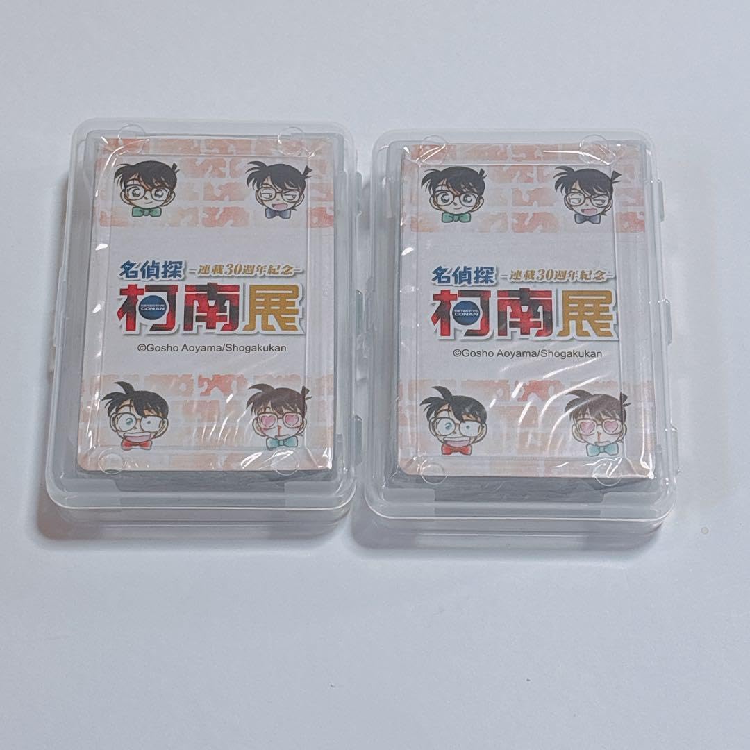 30周年 コナン展 台湾限定 トランプ 2個セット 名探偵コナン 30周年 コナン