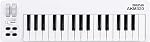 midiplus AKM320 32 key MIDI Keyboard Controller, white