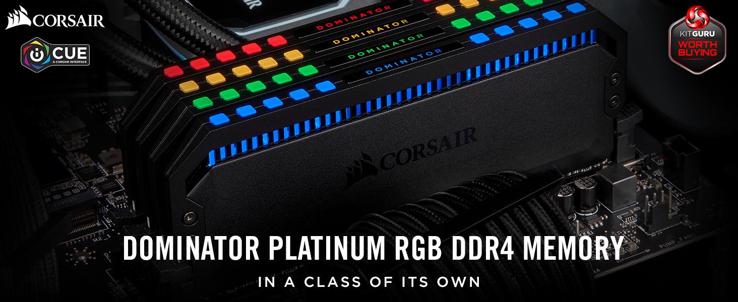 Corsair Dominator Platinum RGB 32 GB (2 x 16 GB) DDR4 Up to 3200
