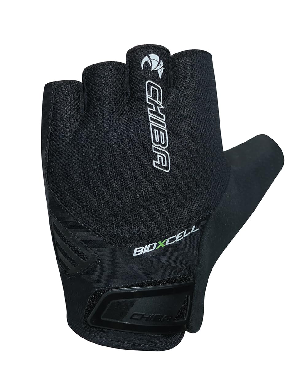Chiba BioXCell Air | Gants de Cyclisme d'été pour Homme et Femme | Coupe élastique & Ventilation Airmesh | Rembourrage en Gel BioXCell | Clip Pratique & Quick Pull