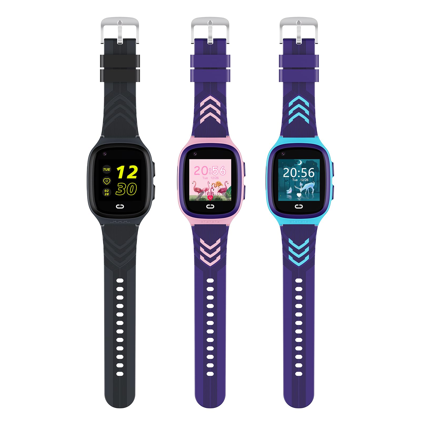 LT31 4G Reloj inteligente para niños con videollamada 1 4 pantalla IPS impermeable soporte SOS cámara reloj seguimiento geográfica valla teléfono libro encontrar para niños y niñas