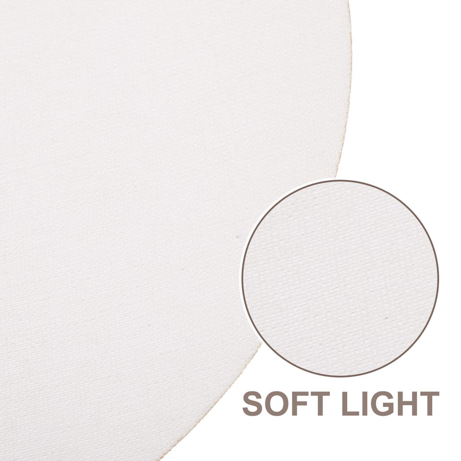 2 Szt. Dyfuzor Światła Okrągły Matowy Klosz LED Do Lamp Sufitowych Osłona Przeciw Oślepieniu Akcesoria Do Oświetlenia Wnętrz Zamiennik i Wiszących