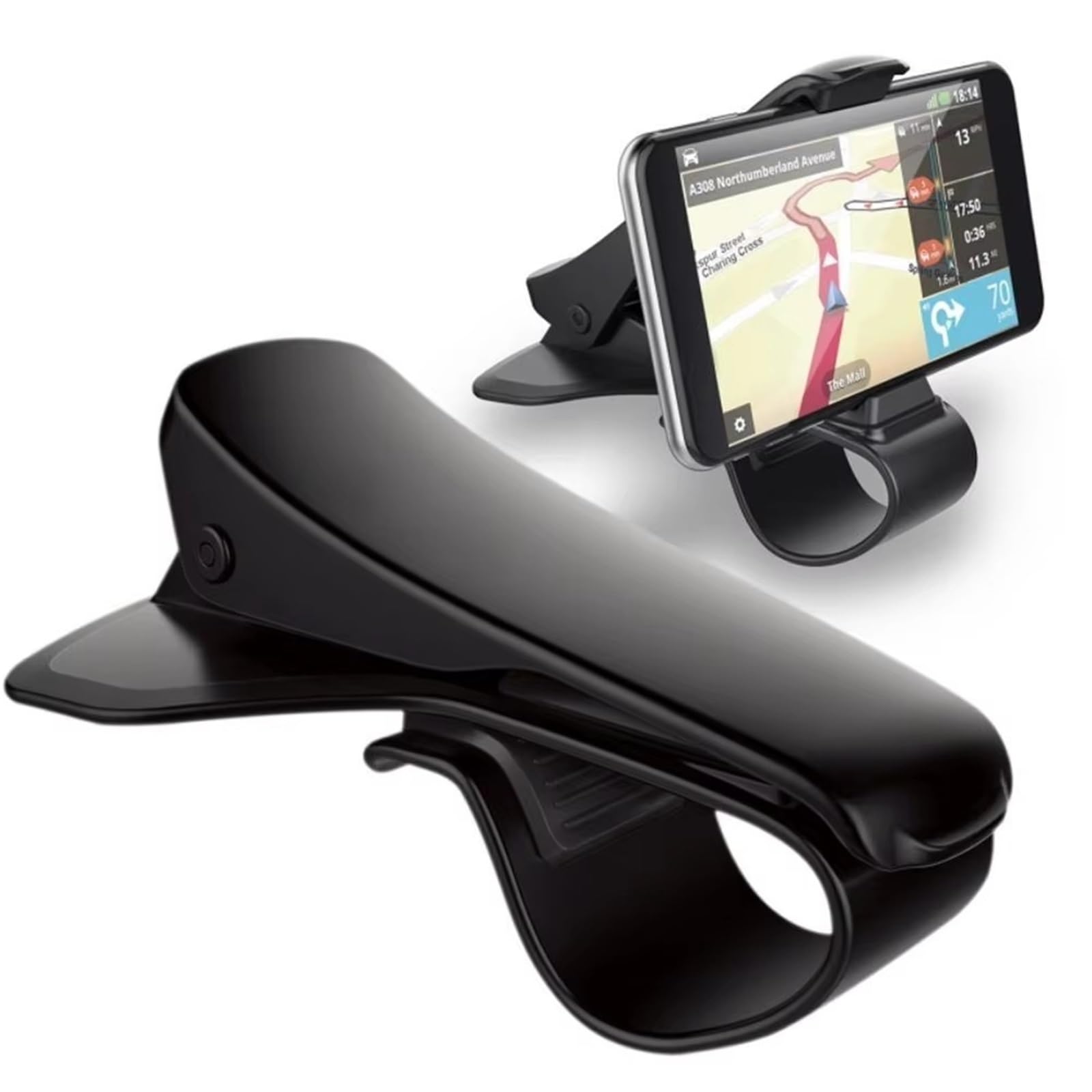 Per Iphone Supporto Universale Per Telefono Auto Supporto Cellulare In Auto Display GPS Accessori Per Staffa Cruscotto Porta Cellulare Auto