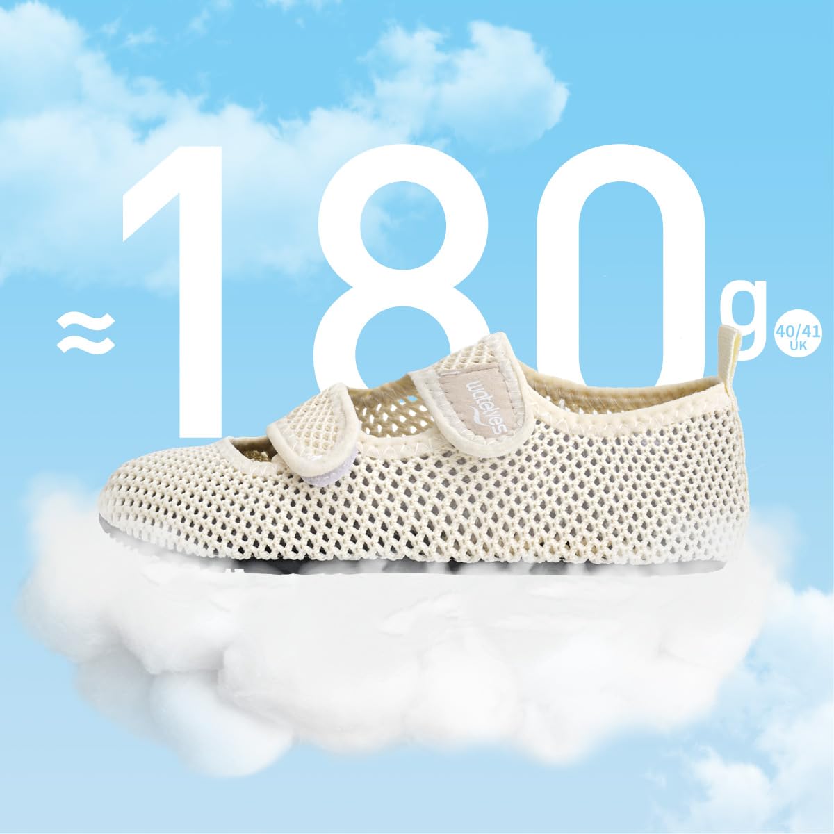 WateLves Badeschuhe Wasserschuhe Herren Damen Schwimmschuhe Strandschuhe Aquaschuhe Schnell Trocknend Breathable Surfschuhe Beach Pool Unisex