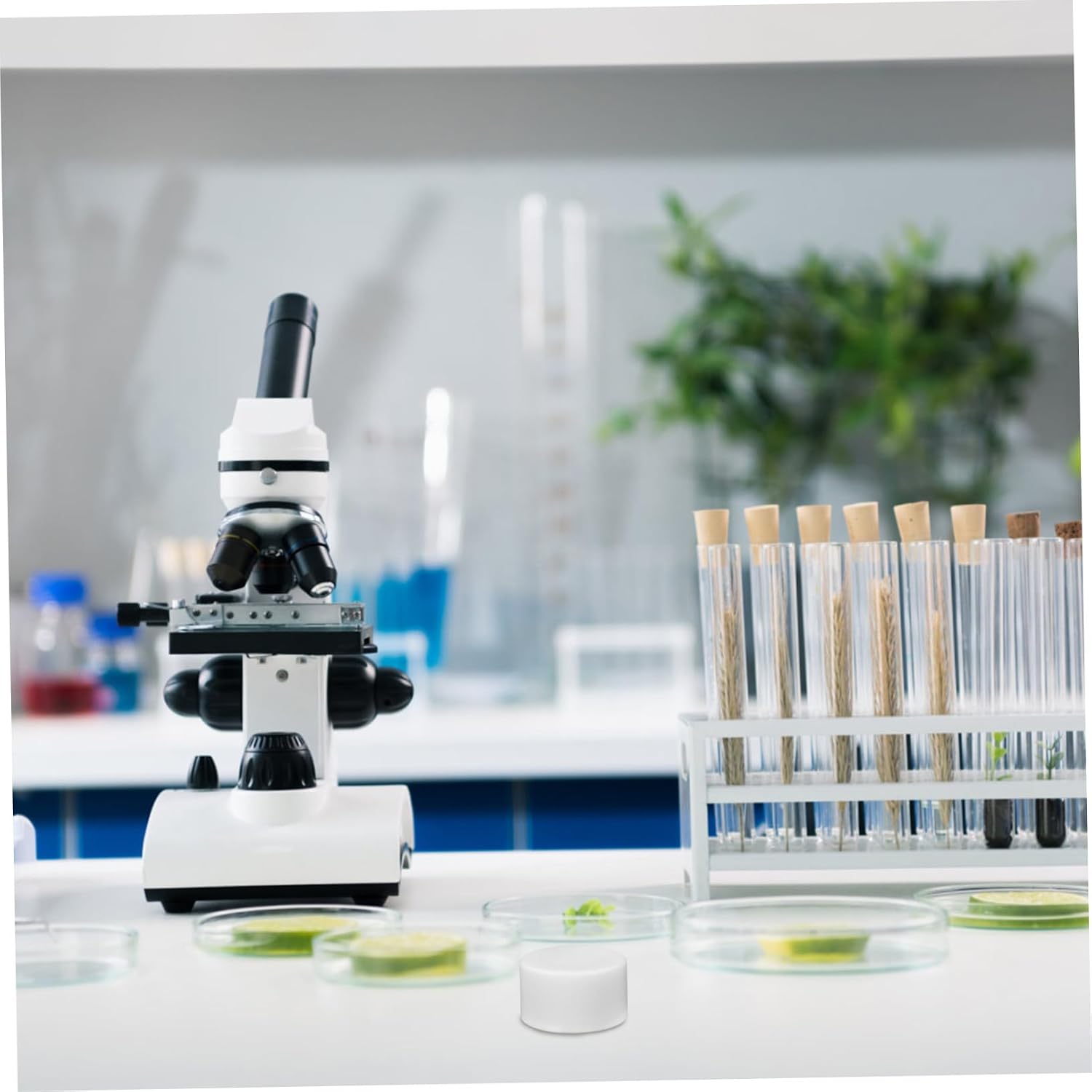 ABOOFAN Lab Evaporating Dish Chemical-Resistant Petri Plate Multi-Functional Culture Vessel