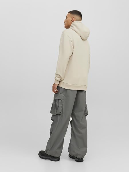 Jack & Jones Jjebasic Noos Sweat Hood Sudadera con Capucha Hombre (Pack de 1) - 3