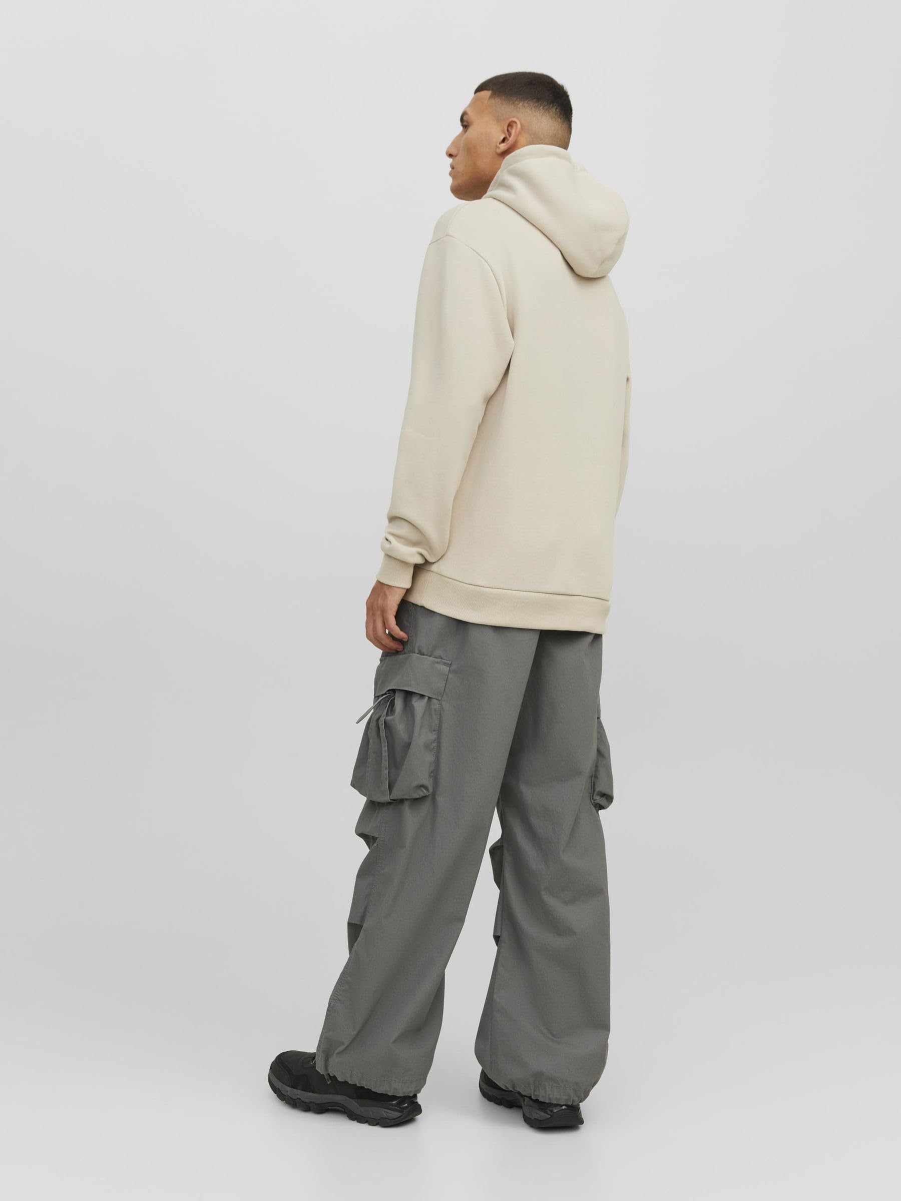 Jack & Jones Jjebasic Noos Sweat Hood Sudadera con Capucha Hombre (Pack de 1) - 4