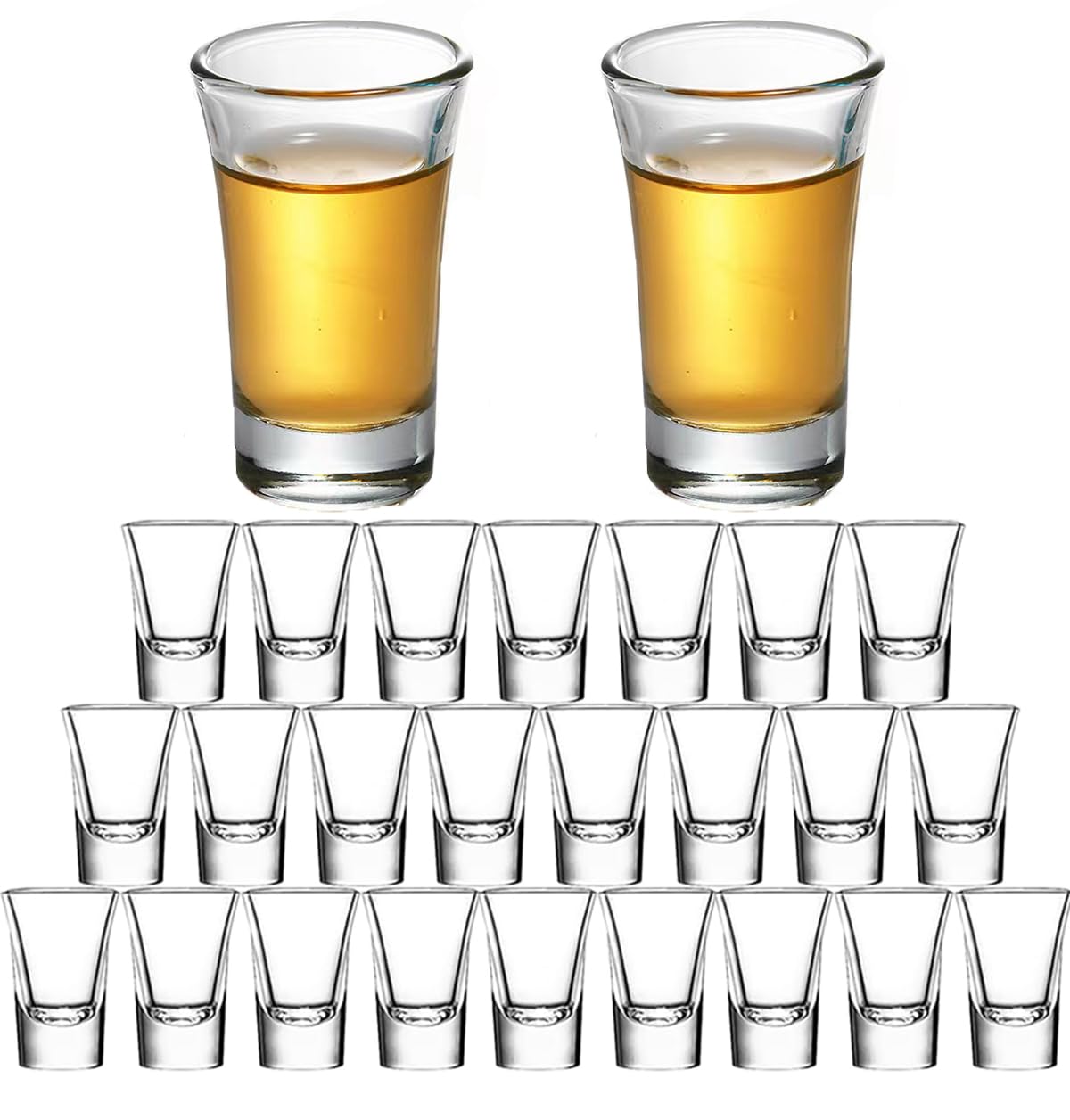 Amazon | Batone ショットグラス 24個-30ml クリアシミニショット