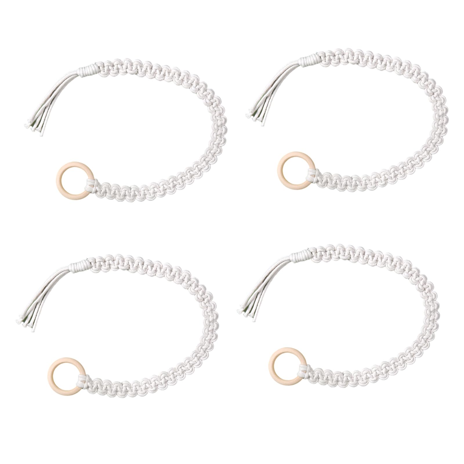 Weave Curtain Tieback Cloud Straps Designing Holder for Creative Enthusiasts and Home Decoration Polyester Curtain Ties