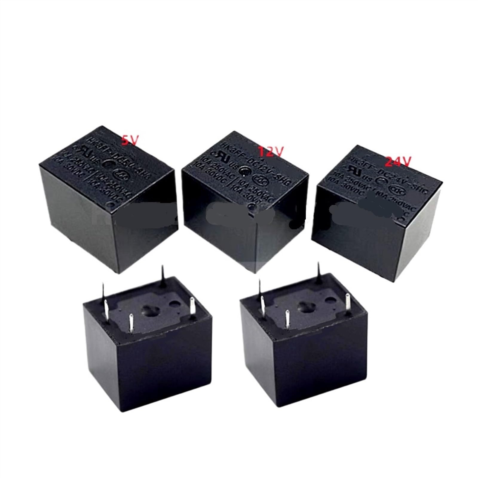 Relais HK3FF-DC12V-SHG anti-surchauffe pour circuit imprimé 5PIN