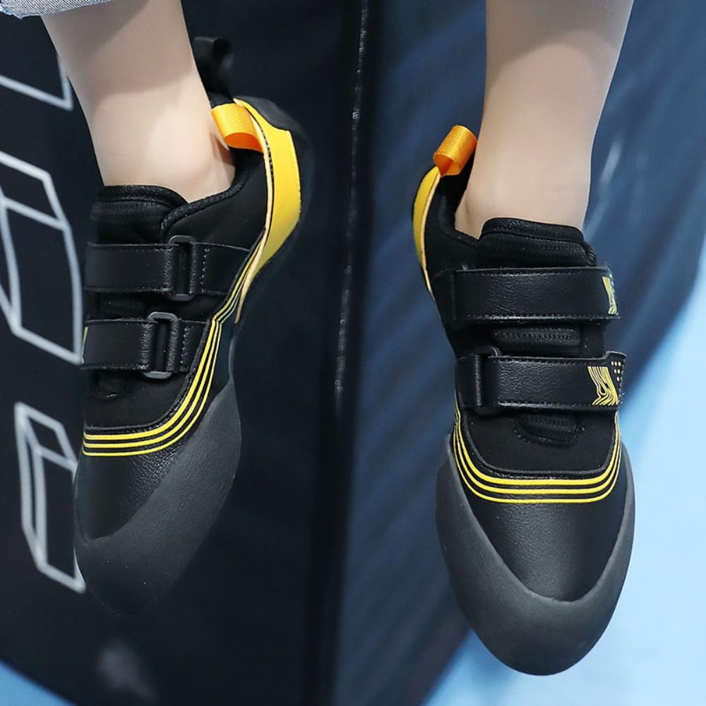 Kletterschuhe Herren Damen universelle Trainingsschuhe Anfänger Klettern Indoor Bouldern Trainingsschuhe rutschfeste und atmungsaktive Kinder Kletterschuhe 32-44EU