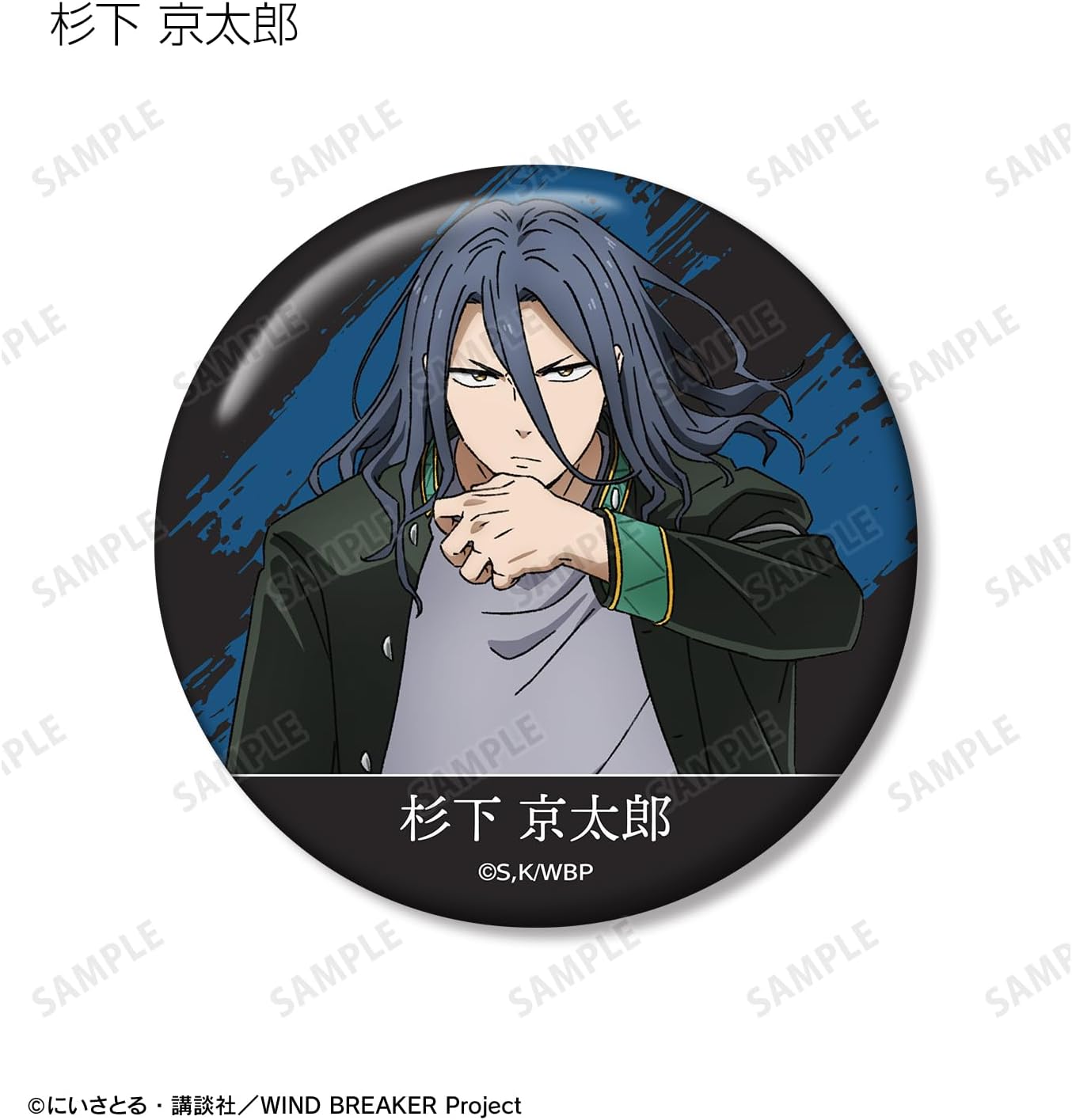 TV Anime WIND BREAKER Trading Can Badge Box of 10
