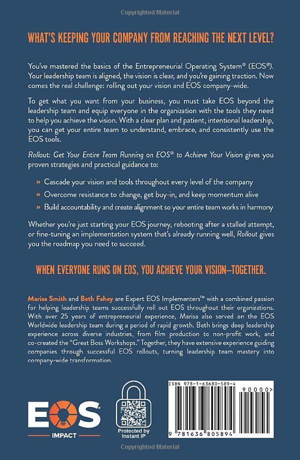 Image of Rollout: Get Your Entire Team Running on EOS to Achieve Your Vision