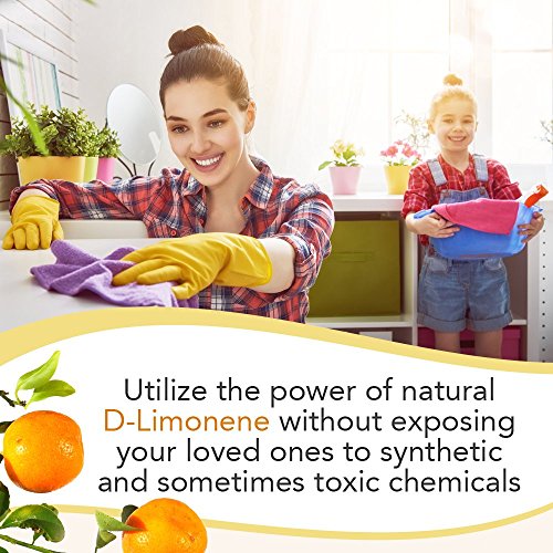 FDC Natural D-Limonene Multipurpose Cleaner - Orange Degreaser, Deodorizer, 1 Gallon - Thumbnail 4