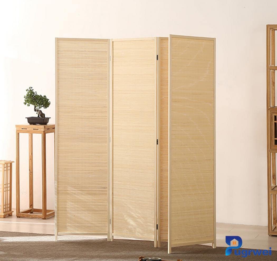 当時物ビンテージ品◾️木製家具 折り畳み式 パーテーション 目隠し 衝立て Amazon｜CenxnuHa パーテーション 間仕切り 和風衝立 4連