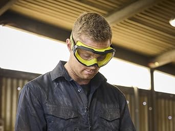 Bolle | Spectrum Platinum Vented | Safety Goggles | Black Yellow SPECTN10W